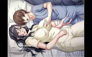 黑人 Miyo Kagura Senses Rise As Hands Explore Her
