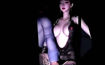 Sizzling Japanese Beauties Share a Night with a