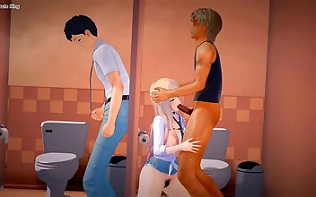 少妇 Hot Duo Sparks Passionate Kissing Before Getting Wet